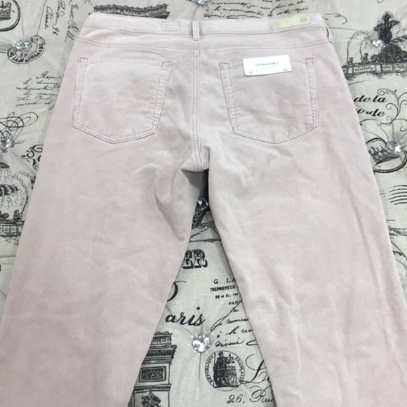 AG Adriano Goldschmied The Prima Cigarette Ankle Corduroy Jeans - Picture 9 of 12